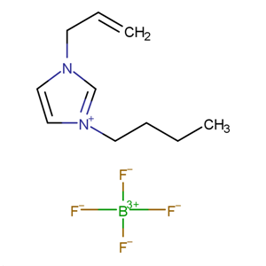 1-烯丙基-3-丁基咪唑四氟硼酸盐,1-Allyl-3-butylimidazolium tetrafluoroborate