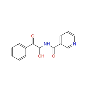 N-(1-hydroxy-2-oxo-2-phenyl-ethyl)-nicotinamide 42069-24-9