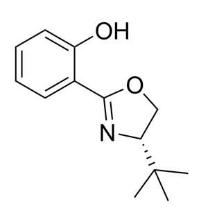 (S)-2-(4-(叔丁基)-4,5-二氢恶唑-2-基)苯酚 135948-04-8