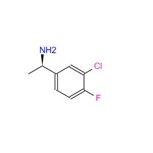 (R)-1-(3-氯-4-氟苯基)乙胺,Benzenemethanamine, 3-chloro-4-fluoro-α-methyl-, (αR)-