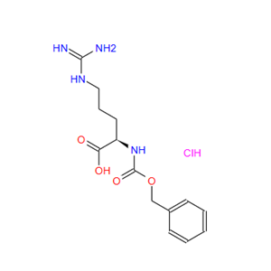 (R)-2-(((苄氧基)羰基)氨基)-5-胍基戊酸盐酸盐,Z-D-ARG-OH.HCL