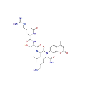 Ac-Arg-Ser-Leu-Lys-AMC trifluoroacetate salt 259176-76-6