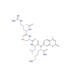 Ac-Arg-Ser-Leu-Lys-AMC trifluoroacetate salt,Ac-Arg-Ser-Leu-Lys-AMC trifluoroacetate salt