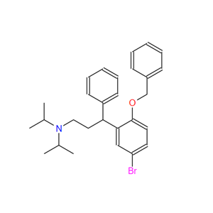156755-27-0 3-(2-(苄氧基)-5-溴苯基)-N,N-二异丙基-3-苯基丙烷-1-胺