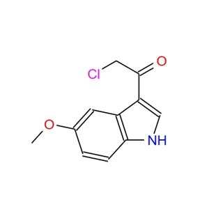 2-氯-1-(5-甲氧基-1H-吲哚-3-基)乙-1-酮 30030-91-2