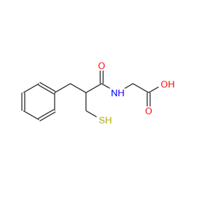 76721-89-6;3-巯基-2苄基丙基甘氨酸;DL-THIORPHAN