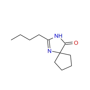 2-丁基-1,3-二氮杂螺环-[4,4]壬-1-烯-4酮 138402-05-8