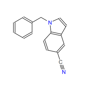 80531-13-1；1-(苄基)吲哚-5-甲腈；1-benzyl-1H-indole-5-carbonitrile