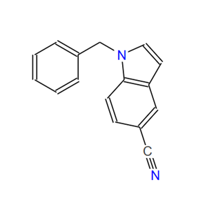 1-(苄基)吲哚-5-甲腈,1-benzyl-1H-indole-5-carbonitrile