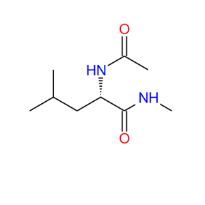 (2S)-2-(乙酰氨基)-N,4-二甲基-戊酰胺,AC-LEU-NHME