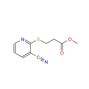 2-(2-Carbomethoxyethylthio)-3-cyanopyridine 111042-81-0