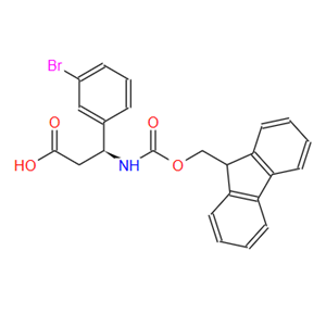 507472-18-6；FMOC-(S)-3-氨基-3-(3-溴苯基)-丙酸；FMOC-(S)-3-AMINO-3-(3-BROMO-PHENYL)-PROPIONIC ACID