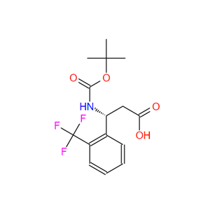 501015-17-4 Boc-D-3-氨基-3-(2-三氟甲基苯基)丙酸