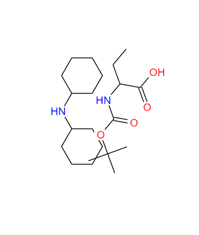 叔丁氧羰酰基D-a-氨基丁酸 二环己胺盐,Boc-D-Abu-OH DCHA