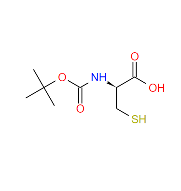 Boc-D-半胱氨酸,Boc-D-Cysteine