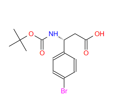 Boc-4-溴-L-beta-苯丙氨酸,Boc-4-Bromo-L-beta-phenylalanine