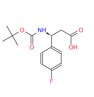 BOC-(S)-3-氨基-3-(4-氟苯基)-丙酸,BOC-(S)-3-AMINO-3-(4-FLUORO-PHENYL)-PROPIONIC ACID