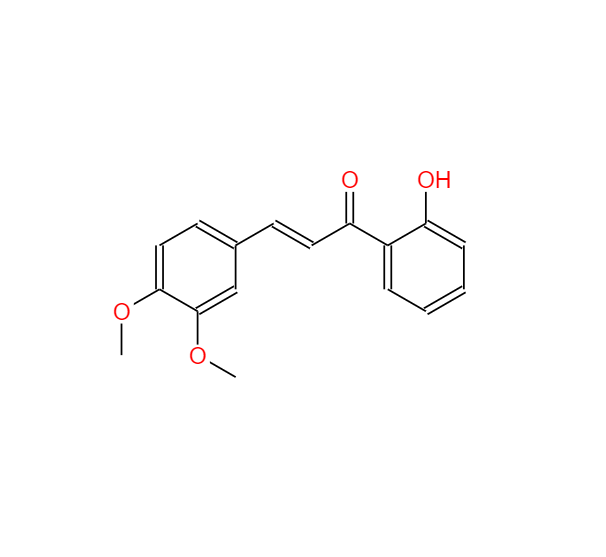 (E)-2'-羥基-3,4-二甲氧基查耳酮,2-Propen-1-one, 3-(3,4-dimethoxyphenyl)-1-(2-hydroxyphenyl)-, (2E)-