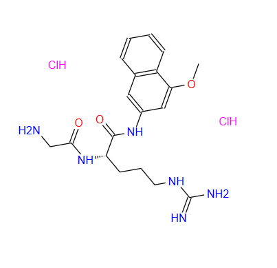 甘氨酰-精氨酰-4-甲氧基-Β-萘胺盐酸,GLY-ARG 4-METHOXY-BETA-NAPHTHYLAMIDE DIHYDROCHLORIDE