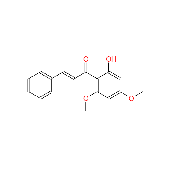 黄卡瓦胡椒素 B,4',6'-DIMETHOXY-2'-HYDROXYCHALCONE