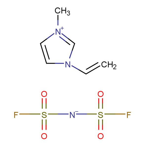 1-乙烯基-3-乙基咪唑雙氟磺酰亞胺鹽,1-vinyl-3-methylimidazolium bis(fluorosulfonyl)imide