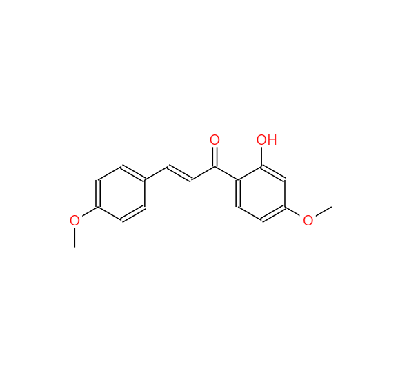 2'-羟基-4,4'-二甲氧基查耳酮,1-(2-hydroxy-4-methoxyphenyl)-3-(4-methoxyphenyl)-2-propen-1-one