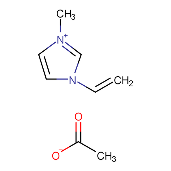 1-乙烯基-3-甲基咪唑醋酸鹽,1-vinyl-3-methylimidazolium acetate