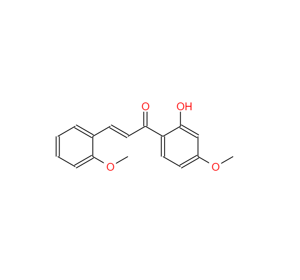 2'-羥基-2,4'-二甲氧基查爾酮,2-Propen-1-one, 1-(2-hydroxy-4-methoxyphenyl)-3-(2-methoxyphenyl)-