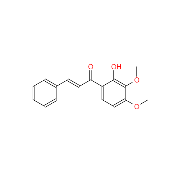 (E) -1-(2-羟基-3,4-二甲氧基-苯基)-3-苯基-对-2-烯-1-酮,2-Propen-1-one, 1-(2-hydroxy-3,4-dimethoxyphenyl)-3-phenyl-