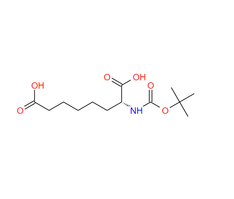 Boc-R-2-氨基辛二酸,Boc-R-2-Aminosuberic acid