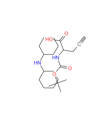 Boc-R-炔丙基甘氨酸 DCHA,Boc-R-2-Propynylglycine DCHA