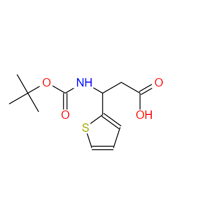 Boc-RS-3-氨基-3-(2-噻吩基)丙酸,Boc-RS-3-Amino-3-(2-thienyl)propionic acid