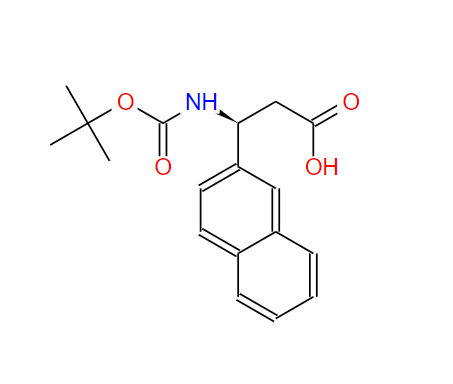 Boc-S-3-氨基-3-(2-萘基)丙酸,Boc-S-3-Amino-3-(2-naphthyl)propionic acid