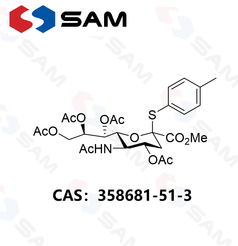 5-乙酰氨基-4,7,8,9-四-O-乙酰基-2-S-(4-甲基苯基)-2-硫代-β-神经氨酸甲酯,5-Acetamido-4,7,8,9-tetra-O-acetyl-2-S-(4-methylphenyl)-2-thio-β-neuraminic Acid Methyl Ester