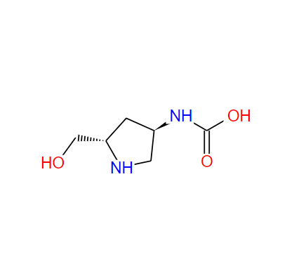叔丁基((3R,5S)-5-(羟甲基)吡咯烷-3-基)氨基甲酸酯盐酸盐,Carbamic acid, N-[(3R,5S)-5-(hydroxymethyl)-3-pyrrolidinyl]-