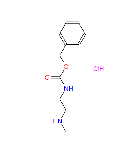 1-CBZ-氨基-2-甲基氨基乙烷盐酸盐,Carbamic acid, N-[2-(methylamino)ethyl]-, phenylmethyl ester