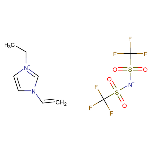 1-乙烯基-3-乙基咪唑雙（三氟甲烷磺酰）亞胺鹽,1-vinyl-3-ethylimidazolium bis((trifluoromethyl)sulfonyl)imide