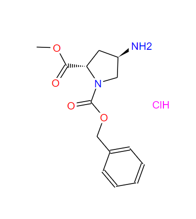 N-CBZ-反式-4-氨基-L-脯氨酸甲酯盐酸盐,Cbz-(2S,4R)-4-amino-proline methyl ester, hydrochloride (1:1)