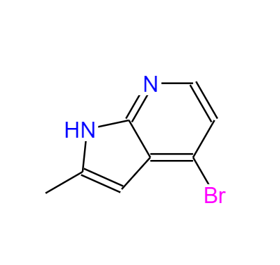 4-溴-2-甲基-1H-吡咯并[2,3-B]吡啶,4-Bromo-2-methyl-1H-pyrrolo[2,3-b]pyridine