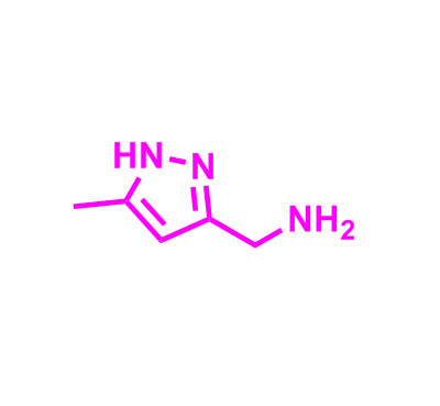 5-甲基-1H-吡唑-3-甲胺,(5-Methyl-1H-pyrazol-3-yl)methanamine