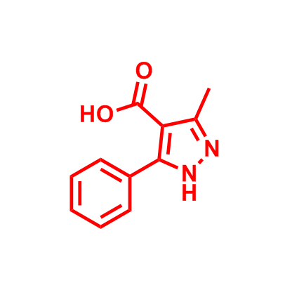 3-甲基-5-苯基-1H-吡唑-4-羧酸,3-Methyl-5-phenyl-1H-pyrazole-4-carboxylic acid