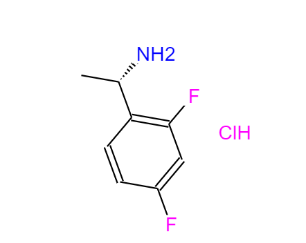 (S)-1-(2,4-二氟苯基)乙胺盐酸盐,Benzenemethanamine, 2,4-difluoro-.alpha.-methyl-, hydrochloride (1:1), (.alpha.S)-