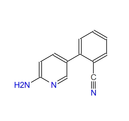 2-(2-AMINOPYRIDIN-5-YL)BENZONITRILE,2-(2-AMINOPYRIDIN-5-YL)BENZONITRILE