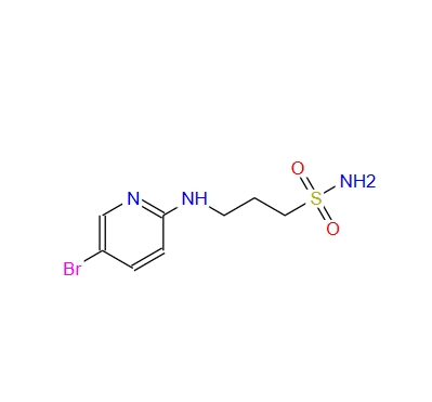 3-(5-bromo-pyridin-2-ylamino)-propane-1-sulfonic acid amide,3-(5-bromo-pyridin-2-ylamino)-propane-1-sulfonic acid amide