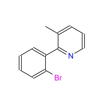 2-(2-Bromophenyl)-3-methylpyridine,2-(2-Bromophenyl)-3-methylpyridine