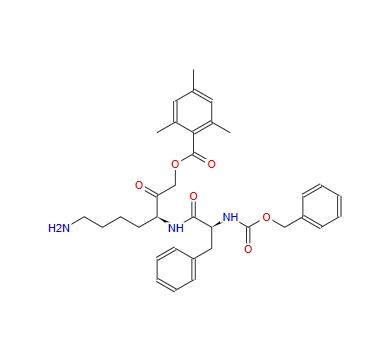 Z-Phe-Lys-2,4,6-trimethylbenzoyloxy-methylketone trifluoroacetate salt,Z-Phe-Lys-2,4,6-trimethylbenzoyloxy-methylketone trifluoroacetate salt