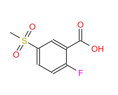 2-氟-5-甲烷磺酰基苯甲酸,2-Fluoro-5-Methanesulfonylbenzoic acid