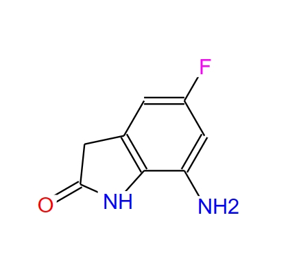 7-氨基-5-氟吲哚啉-2-酮,7-Amino-5-fluoroindolin-2-one