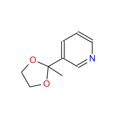 3-(2-methyl-1,3-dioxolan-2-yl)pyridine,3-(2-methyl-1,3-dioxolan-2-yl)pyridine