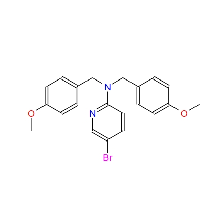 5-bromo-2-[bis(4-methoxybenzyl)amino]pyridine,5-bromo-2-[bis(4-methoxybenzyl)amino]pyridine